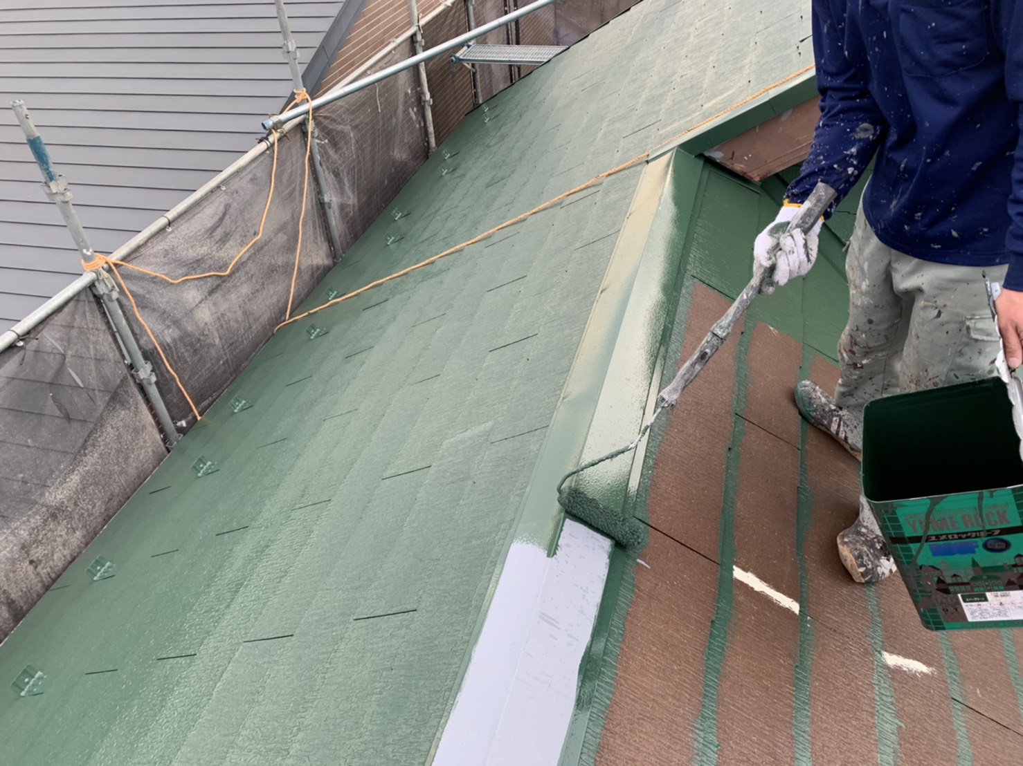 新潟県新潟市　K様邸　屋根塗装