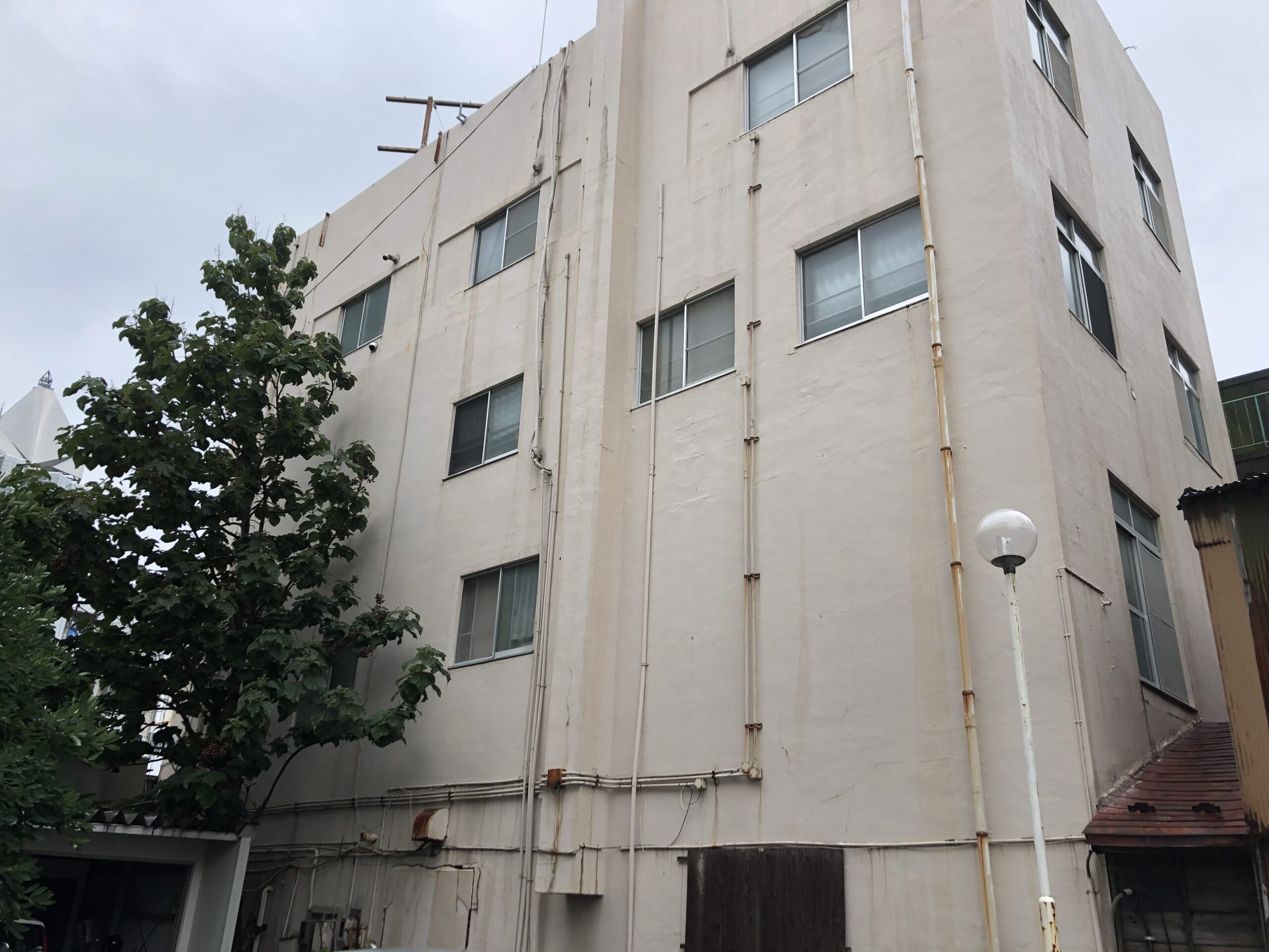 新潟県新潟市　F様ビル　外壁塗装