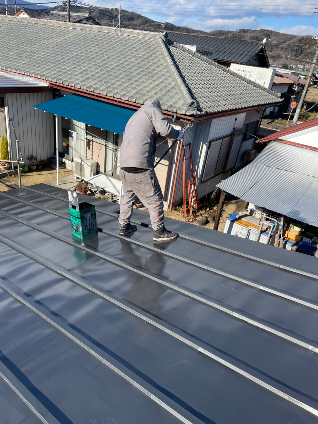 群馬県安中市M様　外壁・屋根・木部塗装　コーキング補修工事